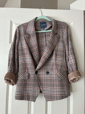 ModCloth plaid blazer